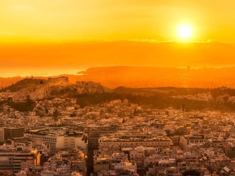 Athens-Panorama-View-Sunset